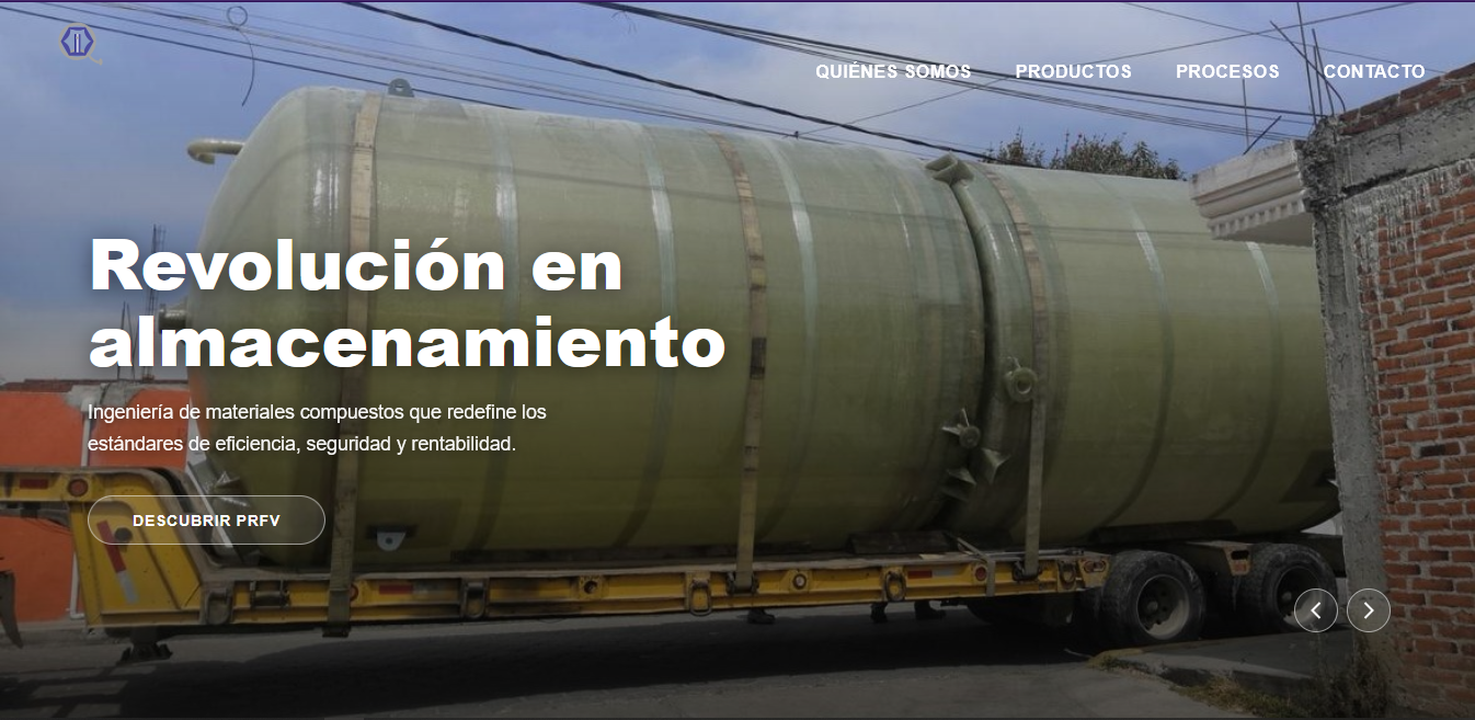 Landing page con efectos y animaciones